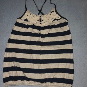Striped tank top